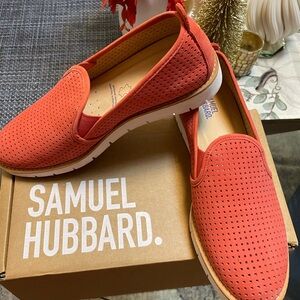 Samuel Hubbard Samsport Women's Coral Slip On 8.5 EUC